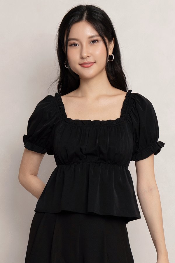 Greta Top Black