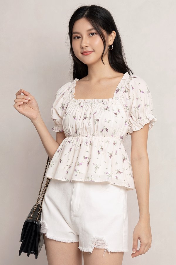 Greta Top Lavender Dreams