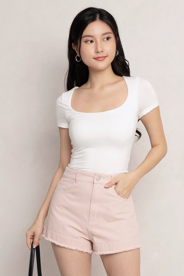 Jayla Padded Top White *MM*