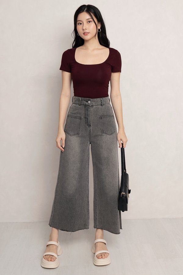 Gavin Duo Pockets Denim Jeans Grey Acid