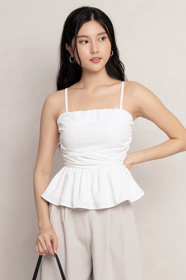 Meredith Top White