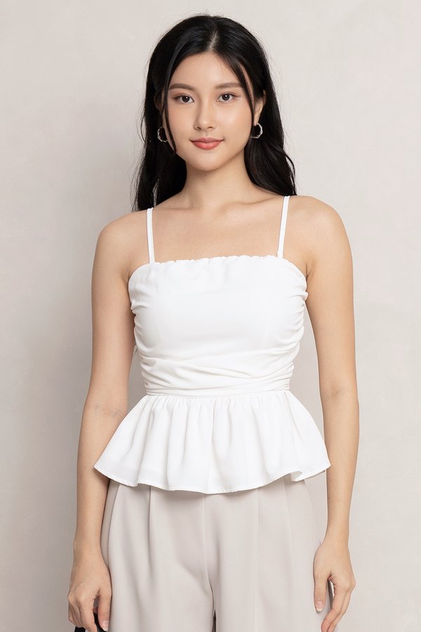 Meredith Top White
