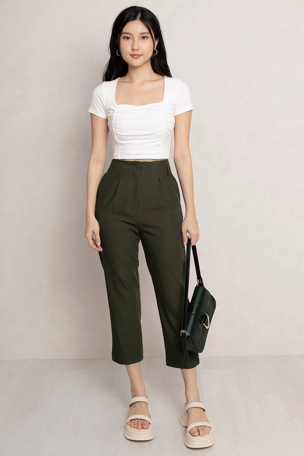 Lara Pants Olive V3