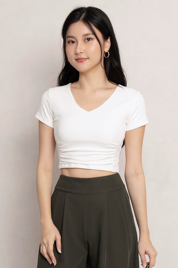 Morgan Padded Top White *PLUSH*