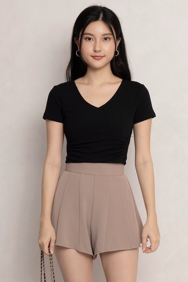 Morgan Padded Top Black *PLUSH*