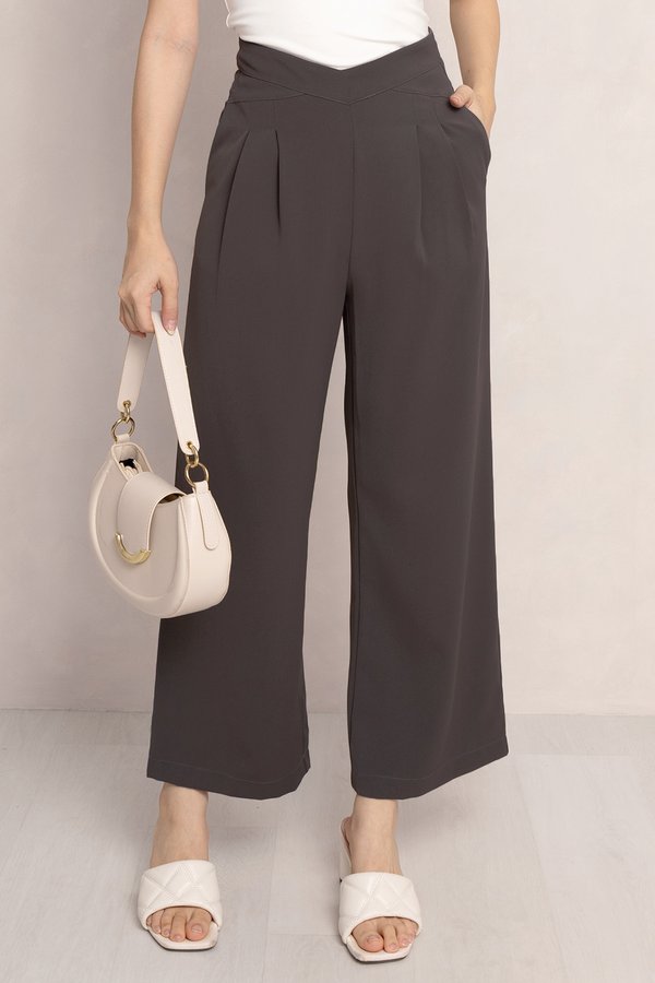 Lorena Culottes Dark Grey V2