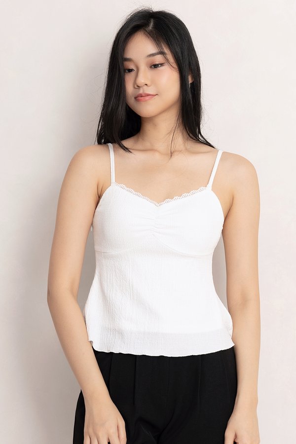 Sharlet Padded Top White