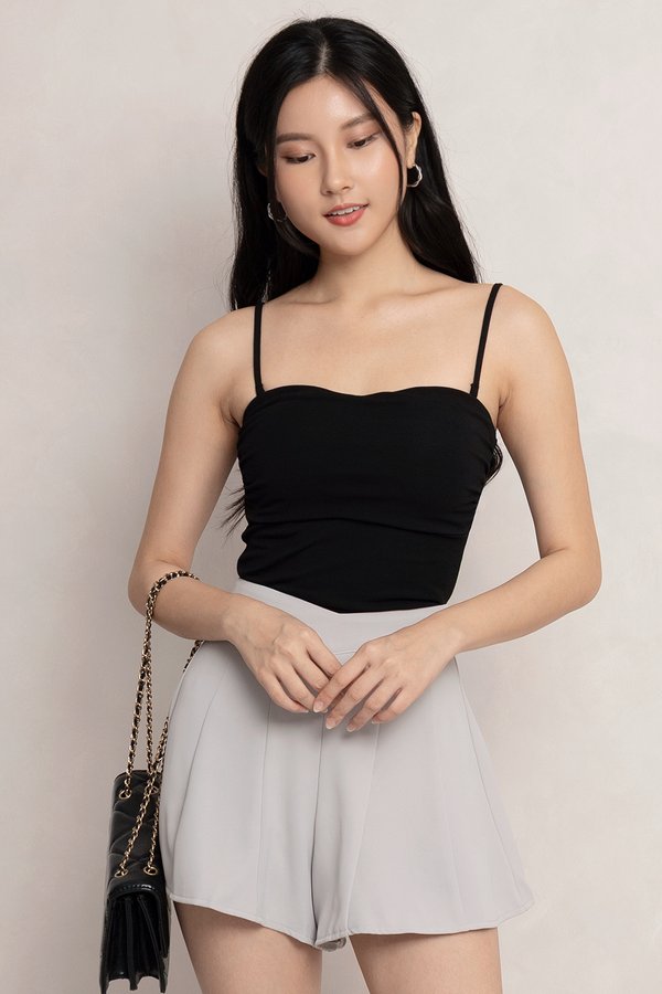 Leia Padded Top Black *PLUSH*