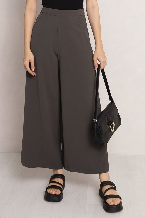 Kara Culottes Dark Grey