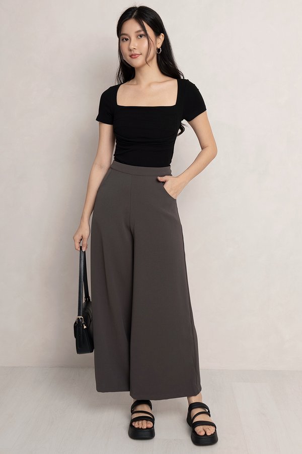 Kara Culottes Dark Grey