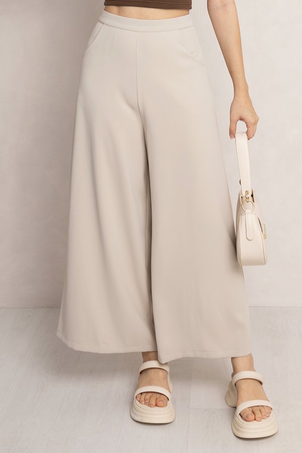 Kara Culottes Greyish Sand