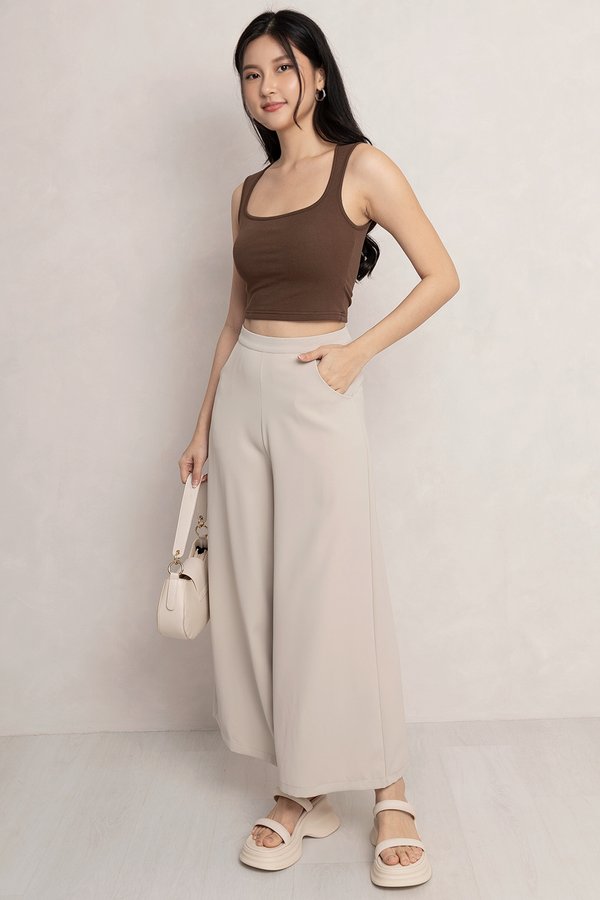 Kara Culottes Greyish Sand