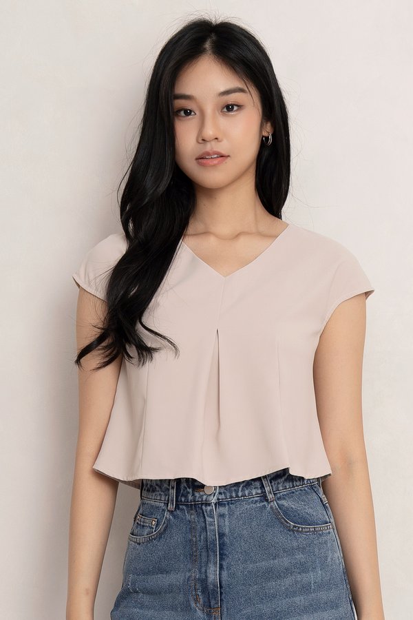 Abbie Top Sand