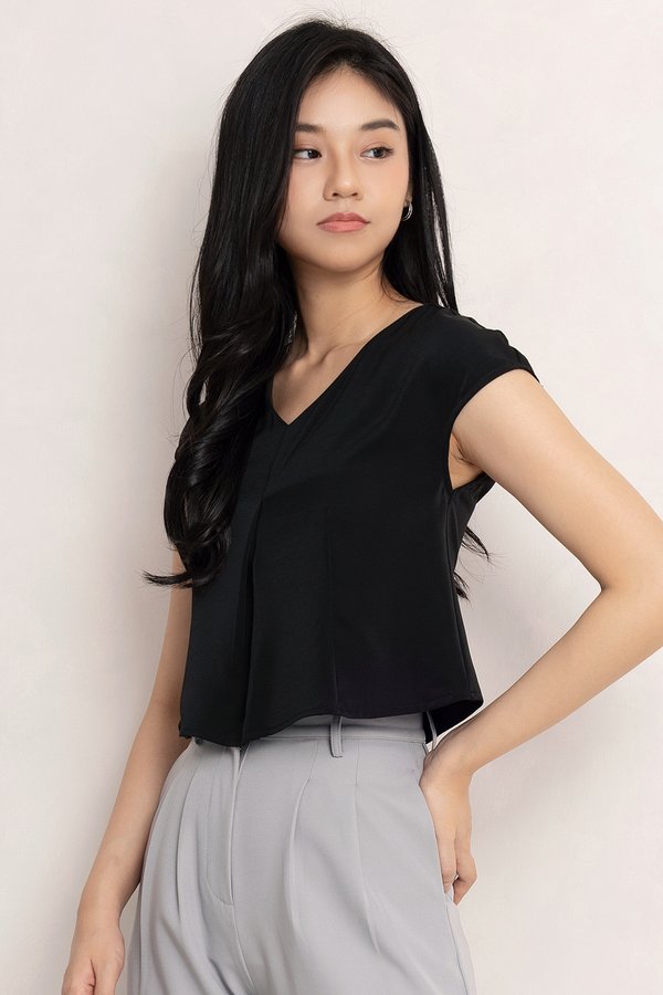 Abbie Top Black