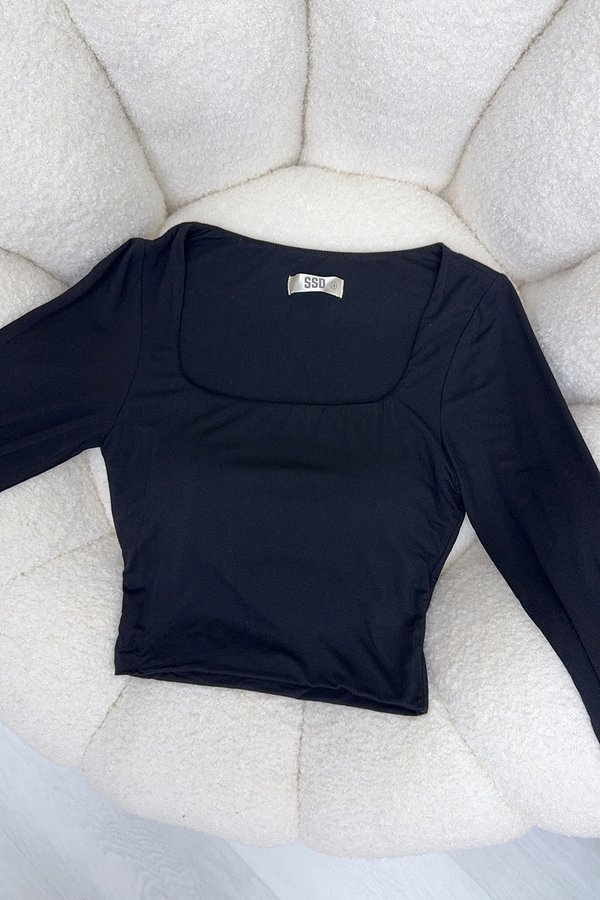 Shanice Padded Top Black *MM*