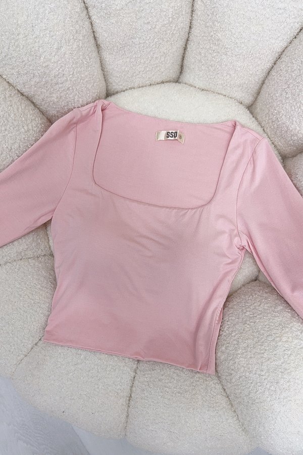 Shanice Padded Top Baby Pink *MM*