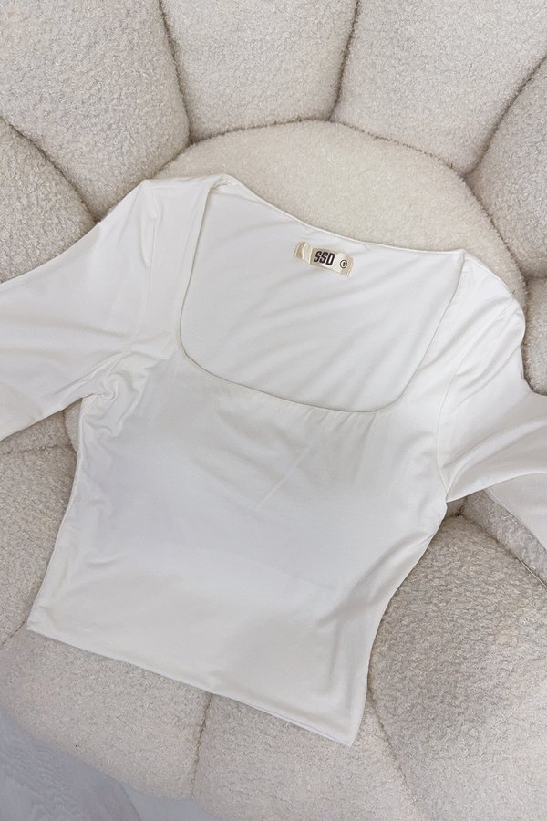 Shanice Padded Top White *MM*