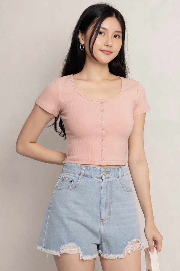 Marisa Top Peach Pink