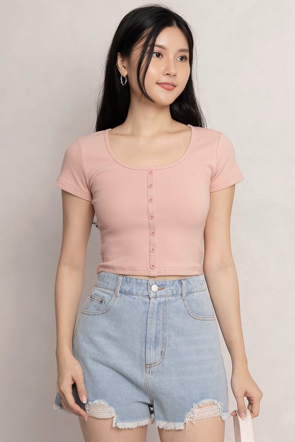 Marisa Top Peach Pink