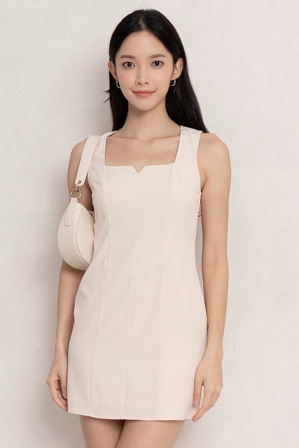 Faryn Dress Beige