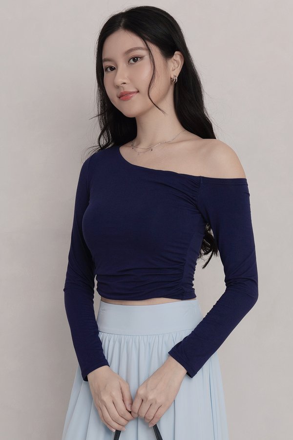 Carter Padded Top Navy *MM*