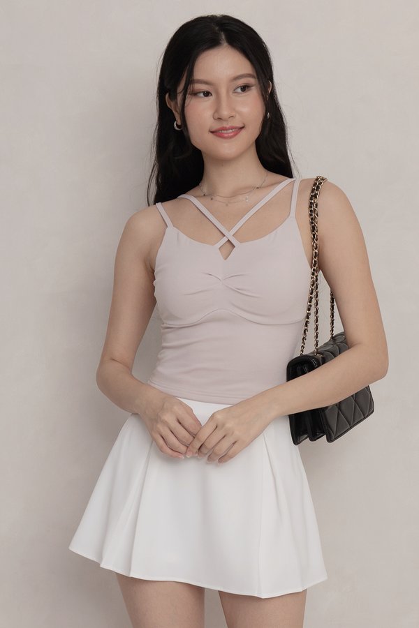 Mandy Padded Top Ash Lavender *PLUSH*