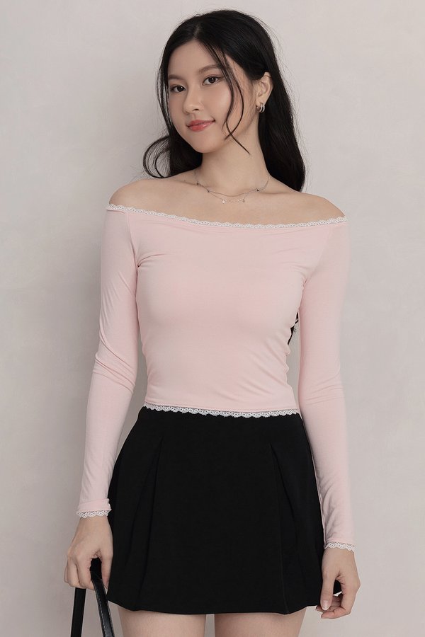 Sophia Padded Top Baby Pink *MM*