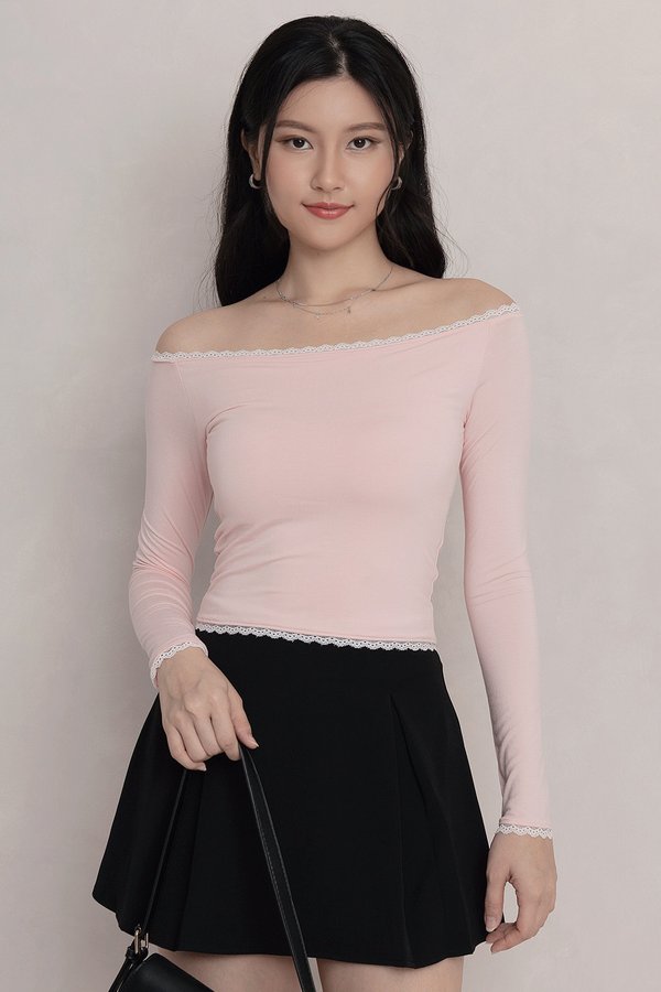 Sophia Padded Top Baby Pink *MM*