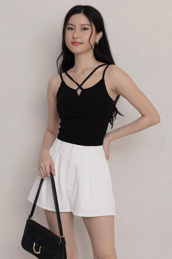 Mandy Padded Top Black *PLUSH*