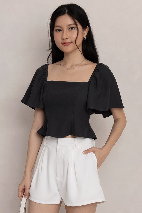 Angelica Top Dark Grey