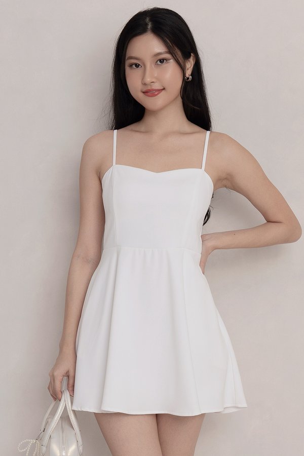 Shirlee Dress Romper White