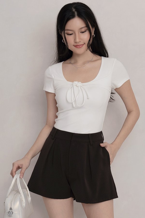 Layna Padded Top White *PLUSH*