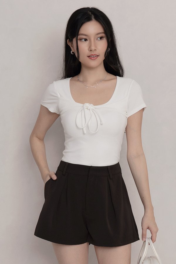 Layna Padded Top White *PLUSH*