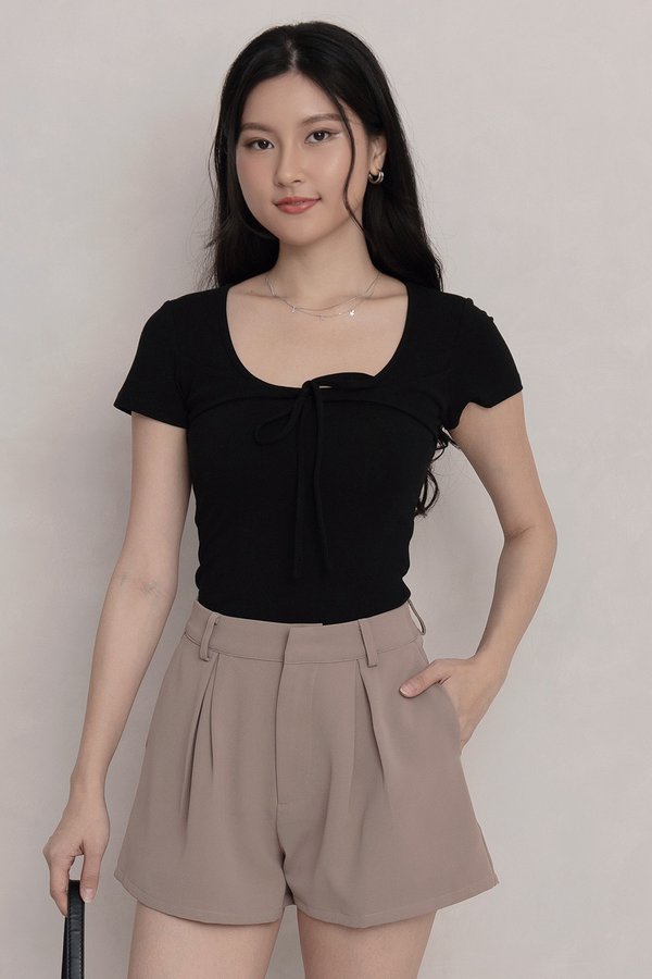 Layna Padded Top Black *PLUSH*