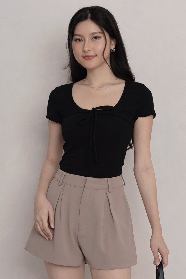 Layna Padded Top Black *PLUSH*