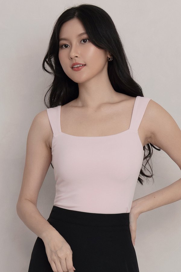 Uma Padded Top Baby Pink *PLUSH*