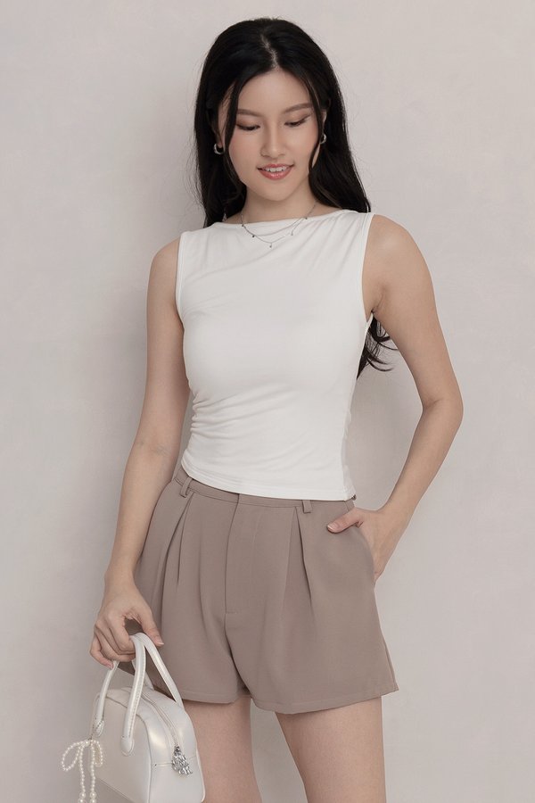 Aria Padded Top White *MM*