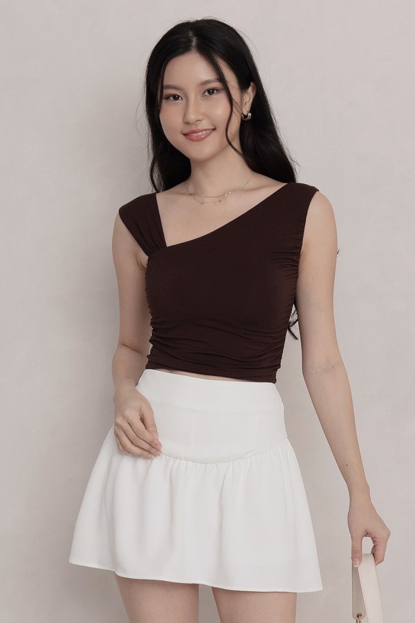 Jormaine Padded Top Dark Cocoa *MM*