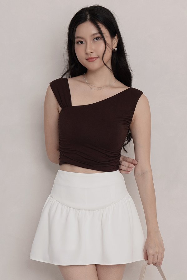 Jormaine Padded Top Dark Cocoa *MM*