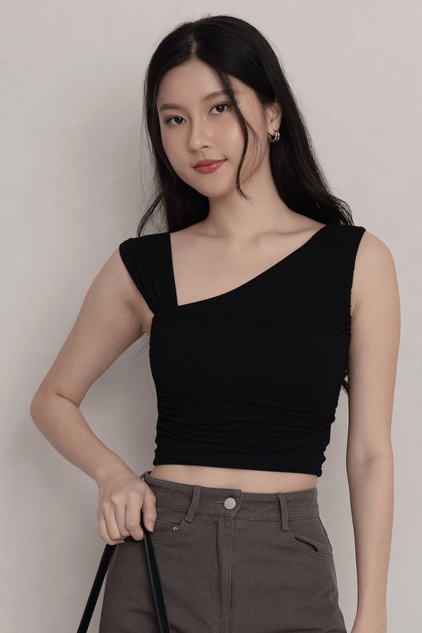 Jormaine Padded Top Black *MM*