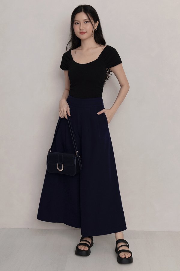 Cleeo Culottes Navy
