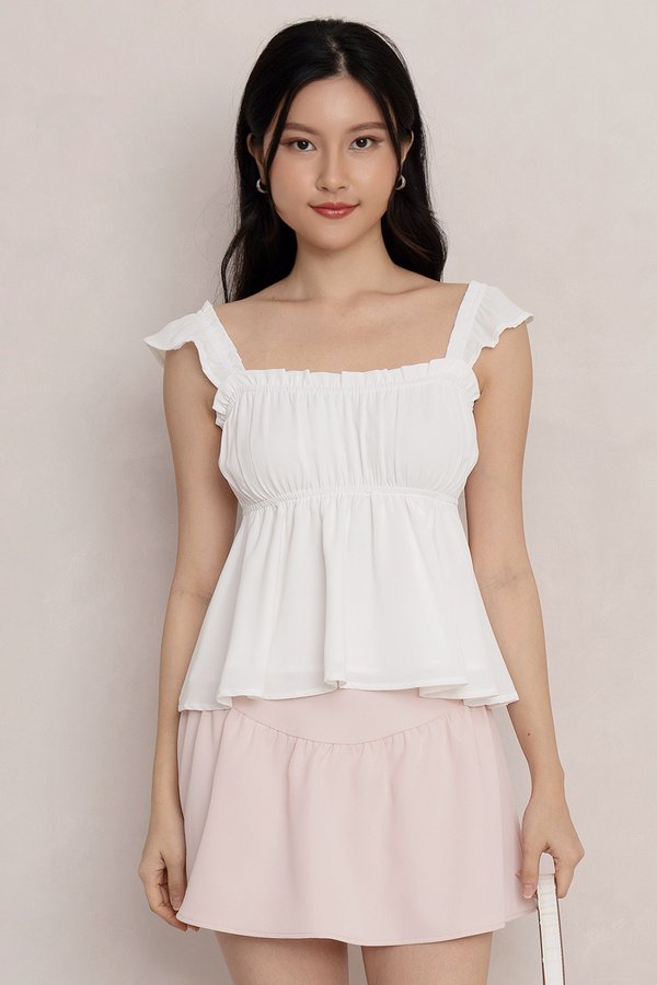 Aveline Top White