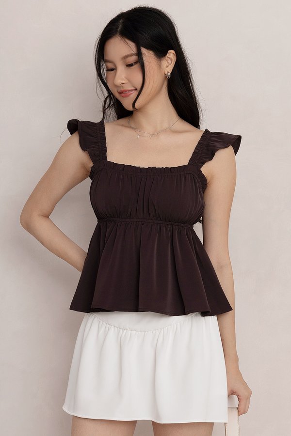 Aveline Top Dark Chocolate