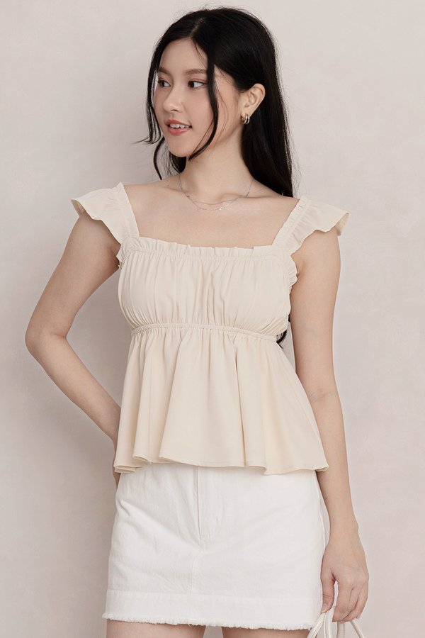 Aveline Top Buttermilk