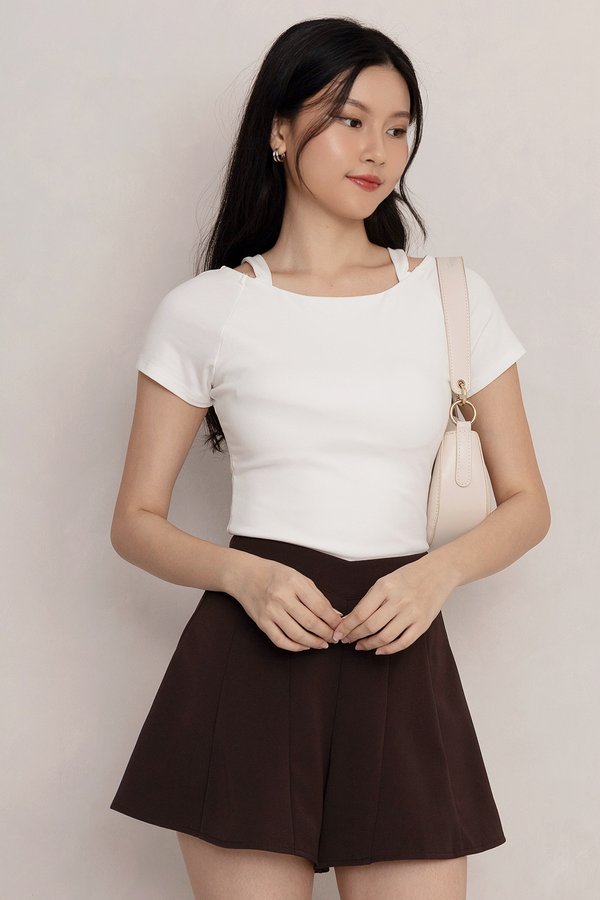 Mirabel Padded Top White *PLUSH*