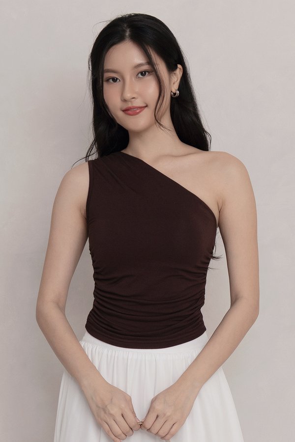 Jessa Padded Top Dark Cocoa *MM*