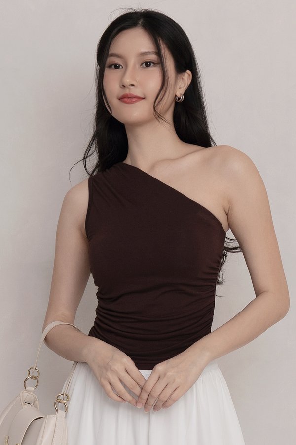Jessa Padded Top Dark Cocoa *MM*