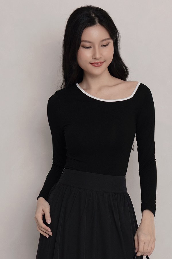 Rochelle Padded Top Black *MM*