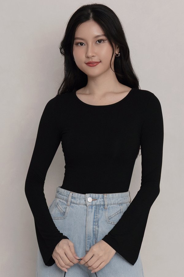 Beverly Padded Top Black *MM*