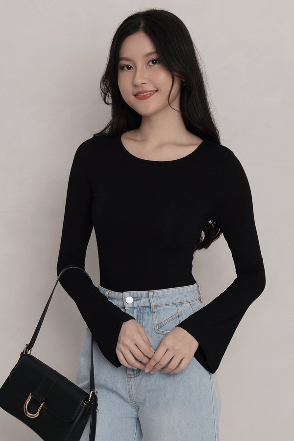 Beverly Padded Top Black *MM*